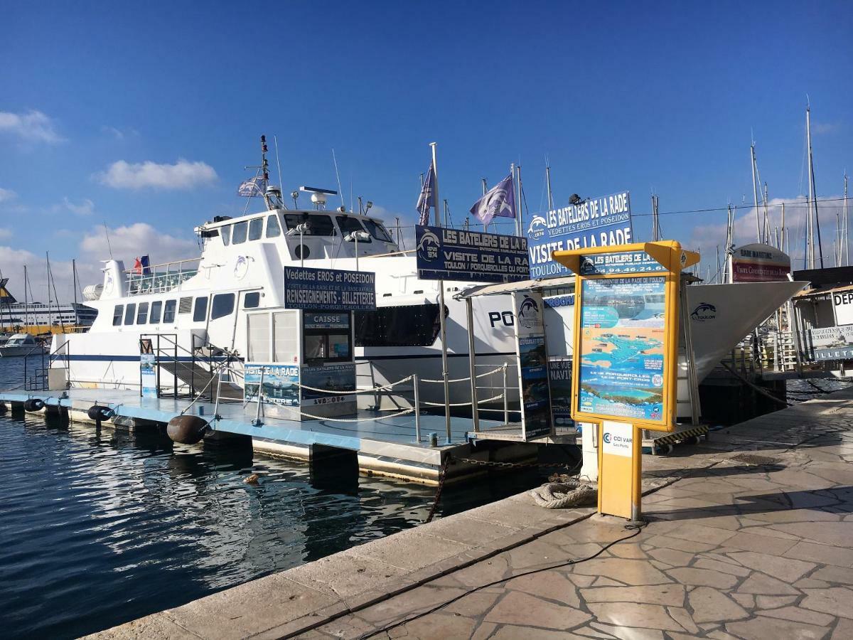 Cosy T2 Port De Toulon - Stade Mayol "Clim, Wifi Gratuit" Ngoại thất bức ảnh